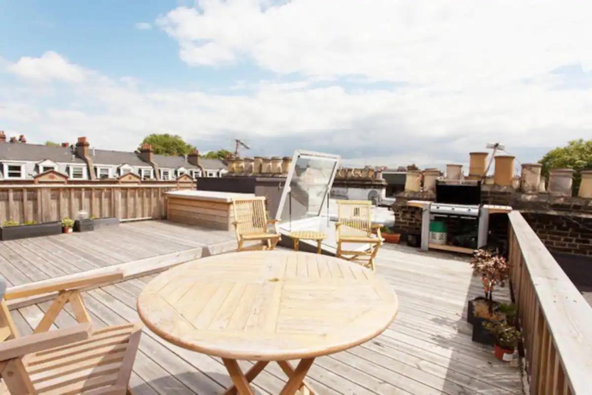 Sunny 2 Bedroom, 2 Bathroom Apartment With Roof Terrace Лондон Экстерьер фото
